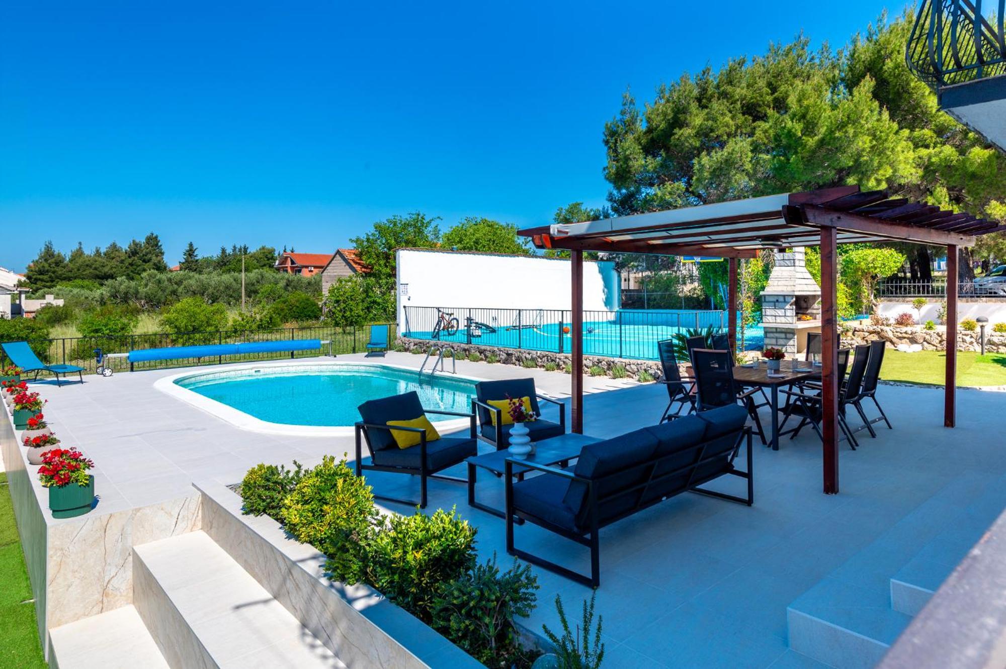 Villa Plenca - Heated Pool ! Šibenik Kültér fotó