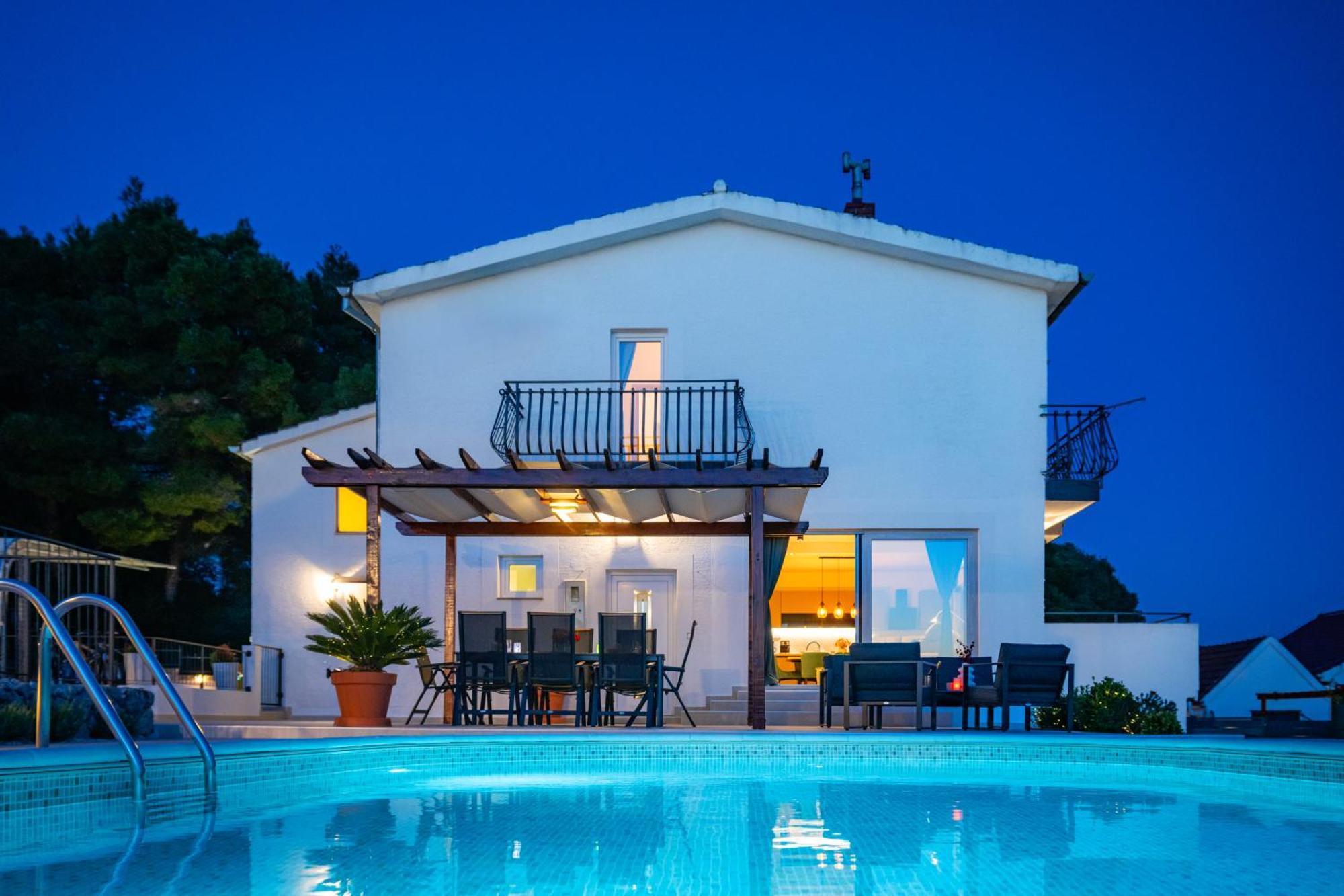 Villa Plenca - Heated Pool ! Šibenik Kültér fotó