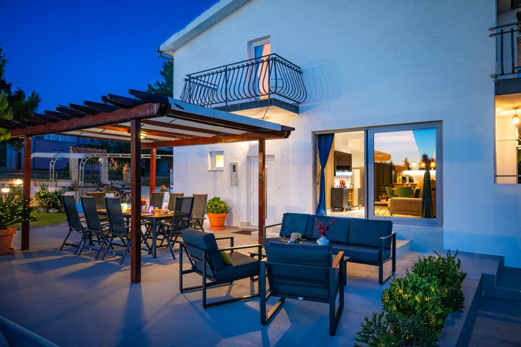 Villa Plenca - Heated Pool ! Šibenik Kültér fotó