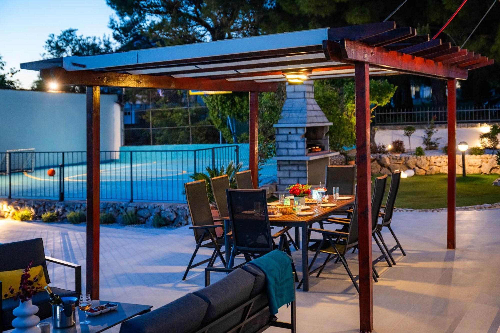 Villa Plenca - Heated Pool ! Šibenik Kültér fotó