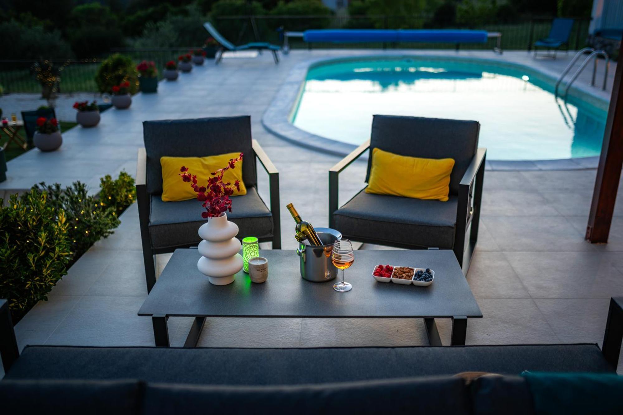 Villa Plenca - Heated Pool ! Šibenik Kültér fotó