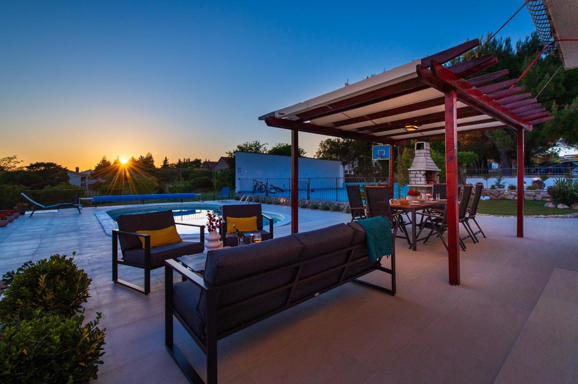 Villa Plenca - Heated Pool ! Šibenik Kültér fotó