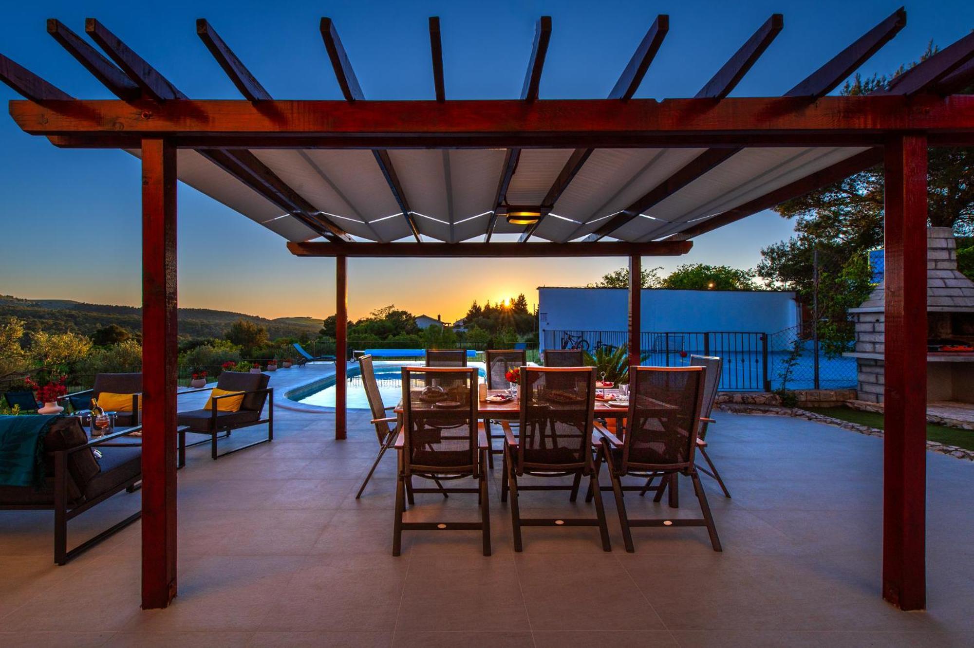 Villa Plenca - Heated Pool ! Šibenik Kültér fotó
