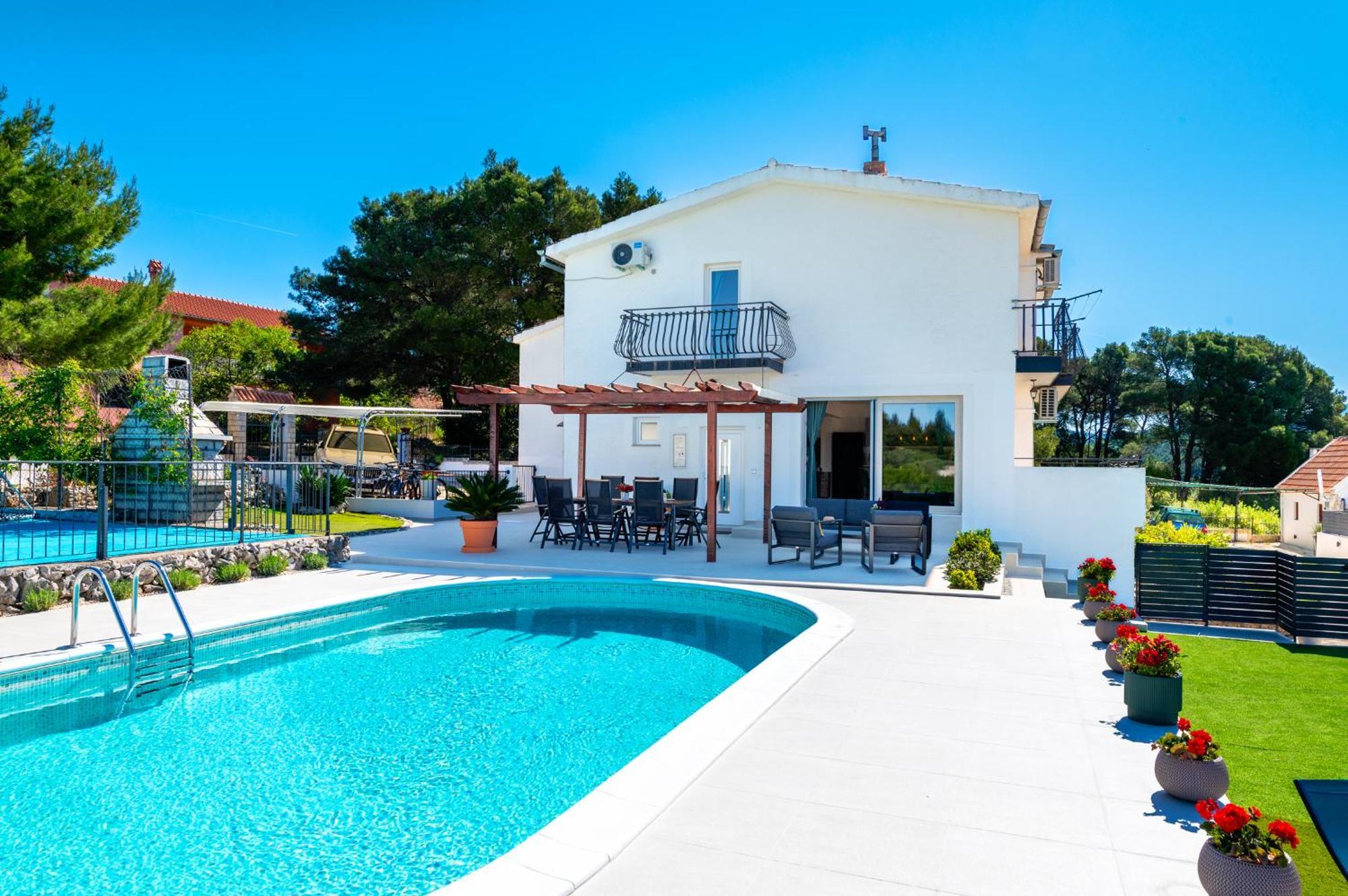 Villa Plenca - Heated Pool ! Šibenik Kültér fotó